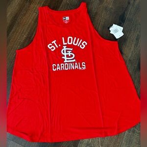 New Era St. Louis Cardinals red tank